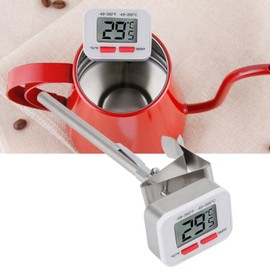 Digitales Süßigkeiten-Thermometer Mit Topfklammer, Großes Display, Frittierthermometer, Lebensmittel- Und Fleischthermometer aus Edelstahl Mit Langer Sonde