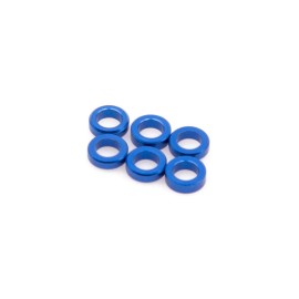 Tone Ninja TuneHues tuner button bushing, Blue, set of 6