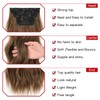 Xtrend 16Inch Wavy Hair Extensions Clip in Hair Extensions Synthetic