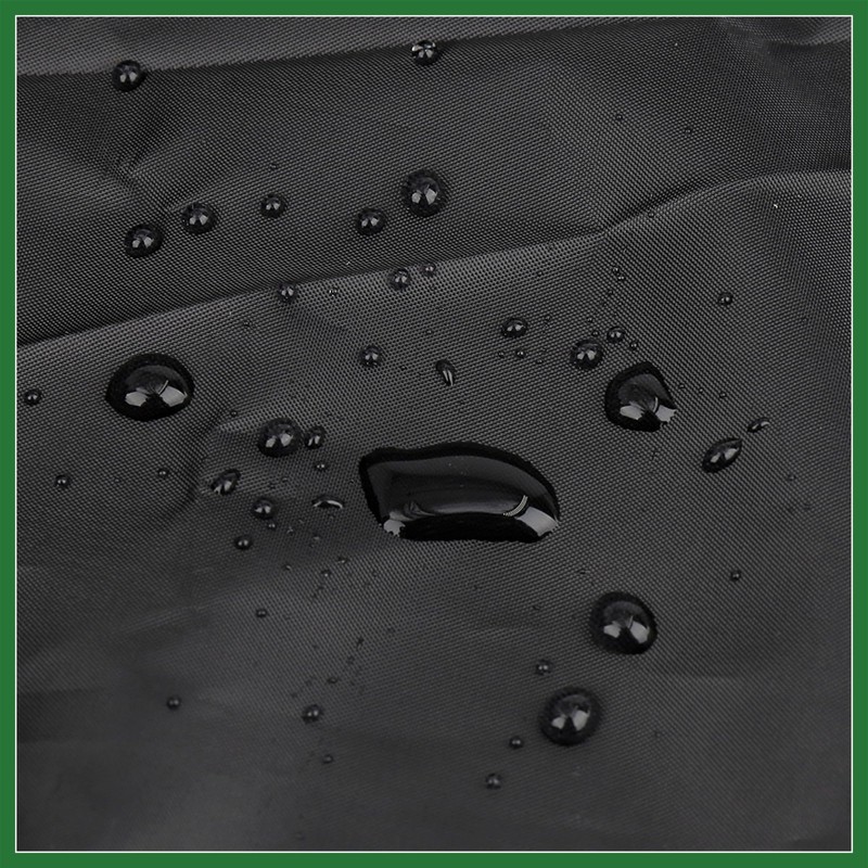 Motoforti Motorcycle Half Cover Black Waterproof Rain Dust UV Protector