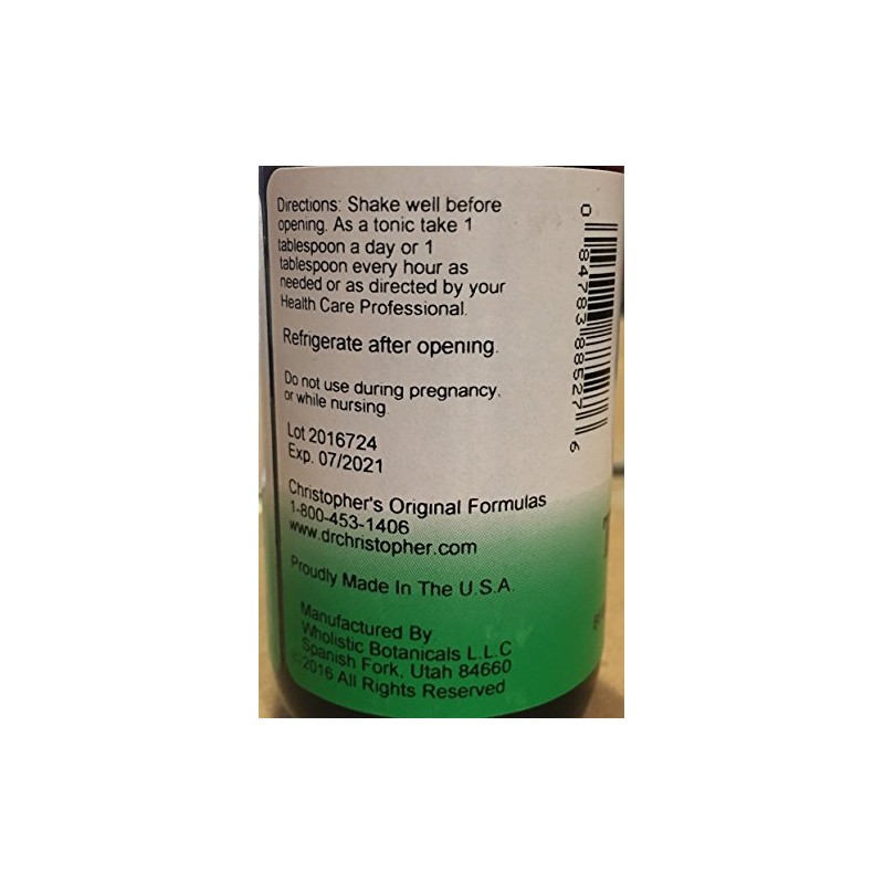 Dr Christopher's Formula Complete Tissue and Bone Syrup, 4 Ounce