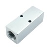 Litoexpe 2 Way Pneumatic Manifold Air Distribution Block, G1/2 Supply