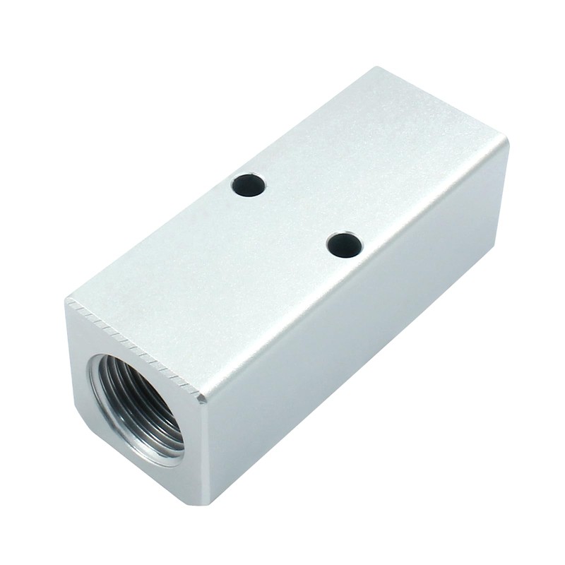 Litoexpe 2 Way Pneumatic Manifold Air Distribution Block, G1/2 Supply