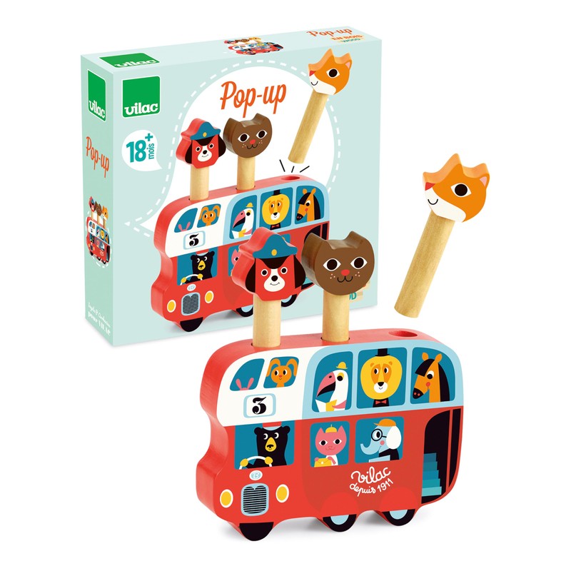 Vilac Pop-up autobus Ingela P.Arrhenius