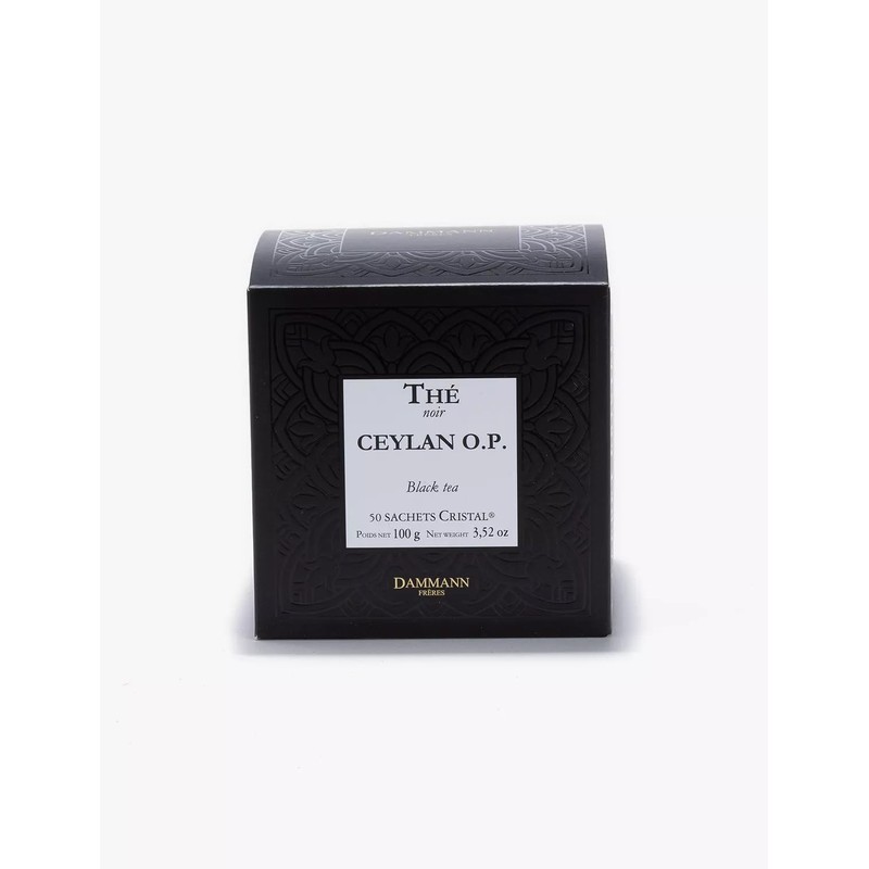 Dammann Freres Sachets, Ceylon Tea Bags, Premium Gourmet French Black