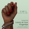 Adora Couture - Tiras de uñas de gel semicuradas con