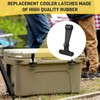 YIBEICO 4 PCS Replacement Cooler Latch for YETI RTIC, Durable