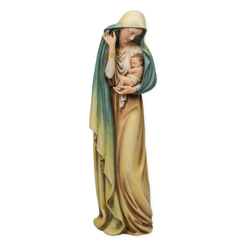 Madonna and Child Jesus Renaissance Collection 18 Inch Resin Stone