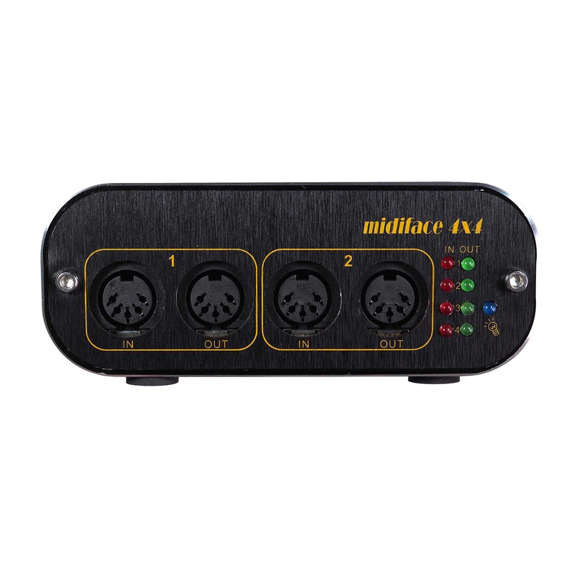 MIDITECH MIDIFACE4x4 4 4 Input 4 Output MIDI Interface