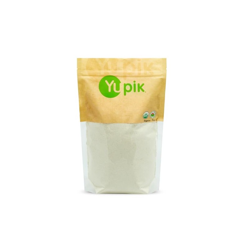 Yupik Organic Oat Flour, Gluten-Free, 2.2 lb (35.2 oz), Non-GMO,