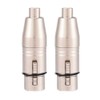 Adaptador XLR a , Conector Hembra de 3 Pines XLR