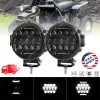 Bricologht Pair Round 7" Front Bumper Spot LED Work Light