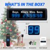 YZ Digital 999 Days Countdown Timer, Count Up/Count Down Clock