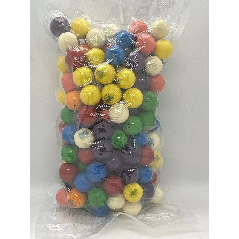 Dubble Bubble 1 Lb pounds of Assorted Flavor 1" Gumballs