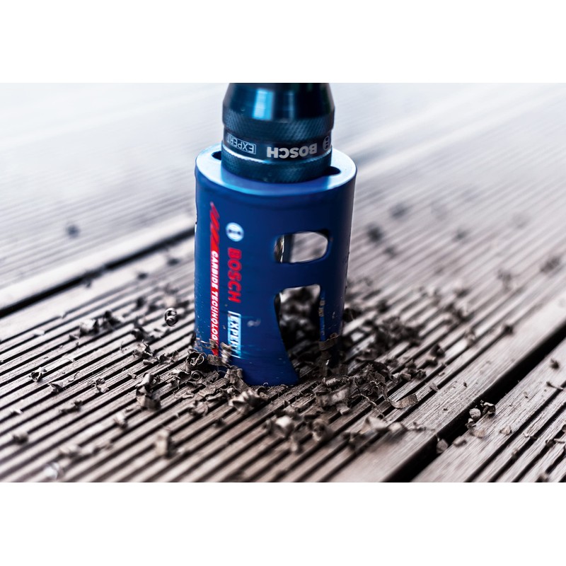 Bosch Professional 1x Expert Construction Material Hole Saw (for Softwood,
