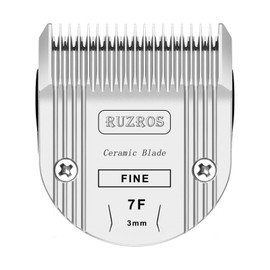 Ruzros 7F Pet Dog Standard Grooming Replacement Blade Compatible with Wahl 5 in 1 Arco,Bravura,Chromado,Creativa,Figura,Motion,Bellissima Clippers,1/8 inch (3mm)