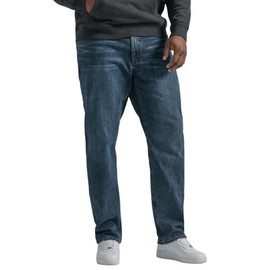 Lee Men's Big & Tall Legendary Relaxed Straight Jean, Lieutenant, 50W x 34L