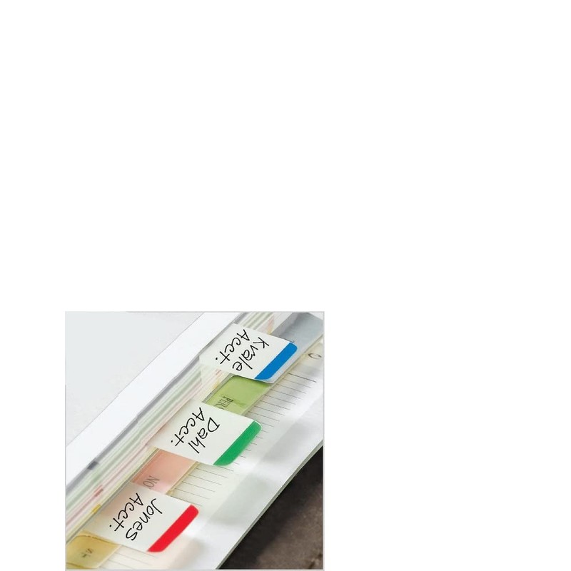 Post-it Index Flags - Strong 25mm - Pink, Green, Orange