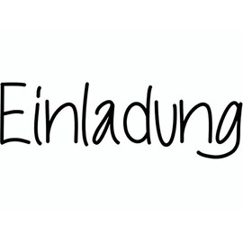 KnorrPrandell Heyda 211800320 | Stempel | Einladung | „Einladung“ | Holz, matt lackiert