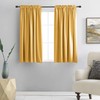 DONREN 48 Inch Length Short Curtains for Kitchen - Small