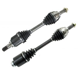 DTA MZ23132302 front Left Right Pair - 2 New Premium CV Axles (Drive Axle Assembly) Compatible with Mazda 3 Mazda speed 2.3L Turbo Manual Trans