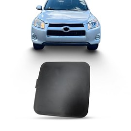WOZUA Left Driver Side Front Bumper Tow Hook Eye Cover Cap, Bumper Hole Cover 53286-42929 for Toyota RAV4 2009 2010 2011 2012