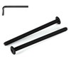 MewuDecor 1/4-20 x 4 Flat Head Socket Head Screw Furniture