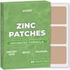 Zinc Patches (Pack of 60) - 100% Natural Patch for