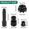 BEASAFY Bicycle Crank Puller, Lock Ring Tool, 43 mm Bottom