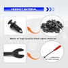 ATV UTV Fender Push Clips for Honda Rancher Foreman Rubicon