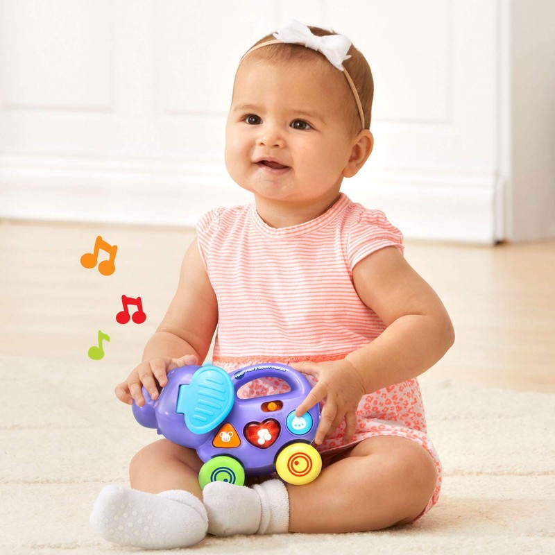 VTech Push & Explore Elephant, Purple