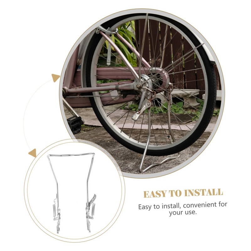 KOMBIUDA Bike Kickstand for Bicycle Stable Support Stand for Easy