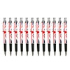 LILAJ Set of 12 Union Jack Flag Retractable Ballpoint Pens