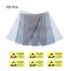 sourcing map Anti Static Bags Shielding Bag 100pcs 2.4x3.5inch(6x9cm) Open
