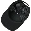 Flat Brim Baseball Cap Adjustable Performance Snapback Hat Laser Perforated