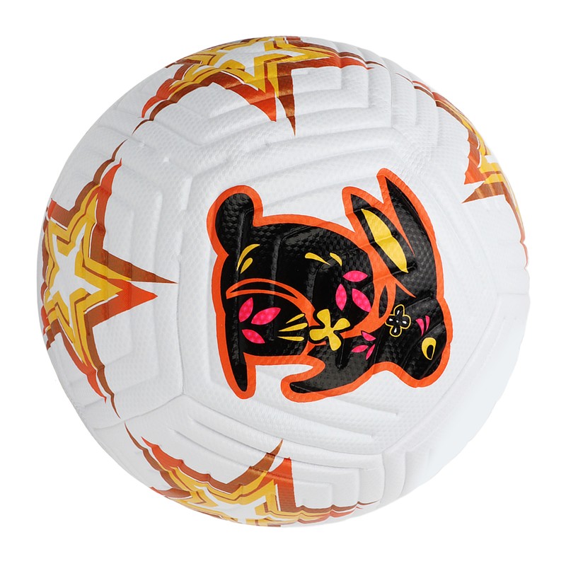 Soccer Ball Size 5 High Elasticity Professional Rabbit Pattern Training