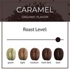 The Bean Organic Coffee Company Caramel, Medium Roast, Whole Bean