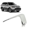 Front Bumper Middle Molding Trim ABS Chrome Replacement for Mitsubishi