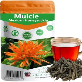 Gabio Green Muicle Natural Honeysuckle Hierba tea Gabio Green herbs - 8 oz