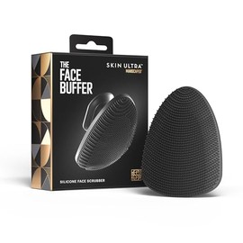 MANSCAPED The Face Buffer - Limpiador facial de silicona para hombre para nutrir, limpiar profundamente y exfoliar tu piel, mango de ventosa antidesli