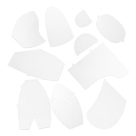 DOITOOL 10pcs Sewing Template Set for Memory Making Rulers Handicraft Templates for Quilting DIY Projects