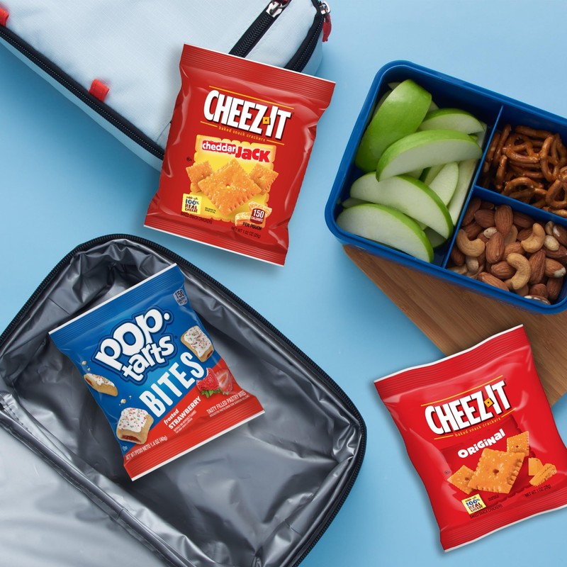 Kellogg's Cheez-It & Pop-Tarts Snacks, Grab 'N Go, Any Time