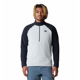 Mountain Hardwear Summit Grid™ 1/2 Zip Glacial/Black LG