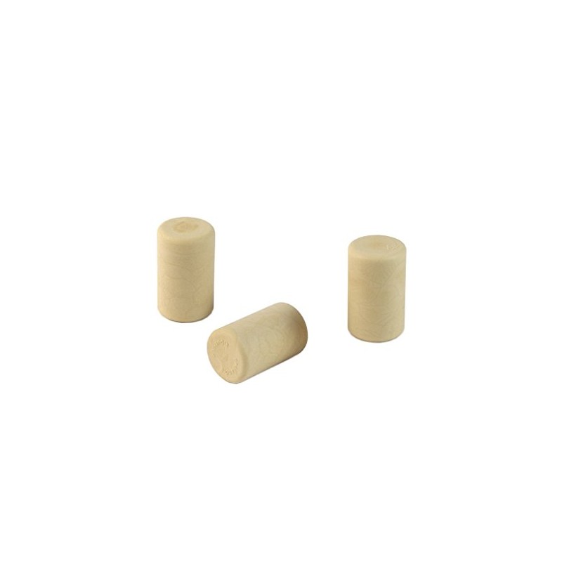 New Synthetic Straight Wine Corks - 23mm Diameter x 38mm