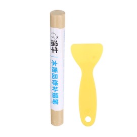 HARFINGTON Wood Filler Sticks Wood Furniture Scratch Repair Filler Sticks Furniture Touch Up Markers with Yellow Scraper for Wood Holes Wood Floor Table Door Cabinet, Maple-Wood