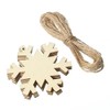 Kids Christmas Arts and Crafts Set – 30 Hanging Wooden