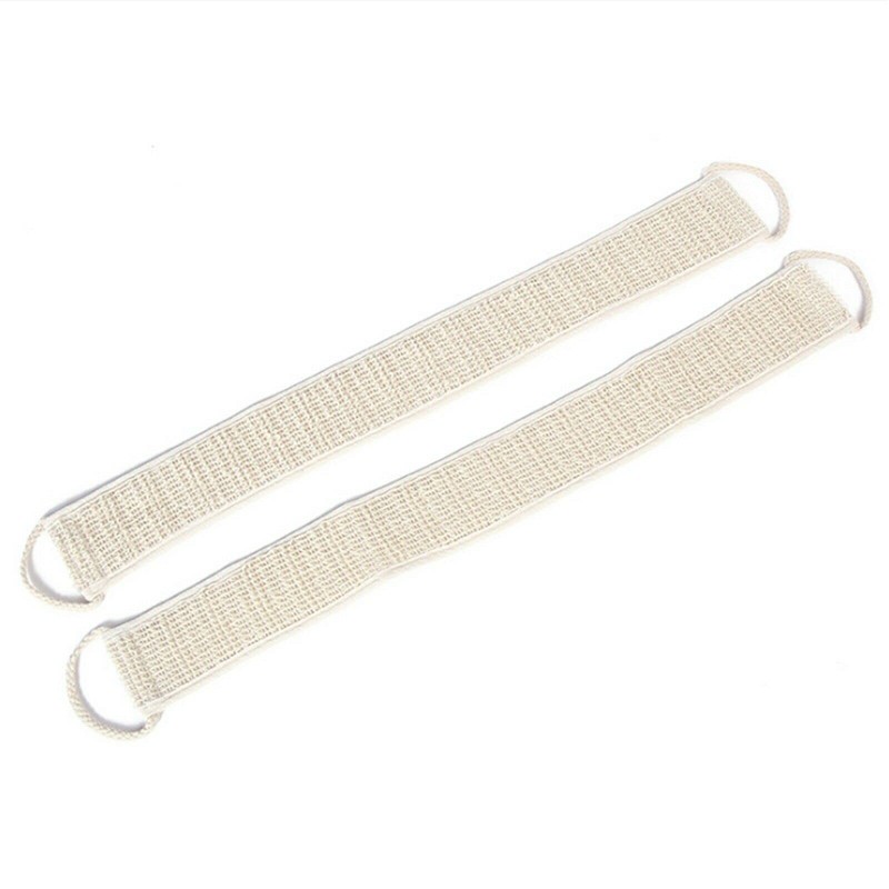 Exfoliating Loofah Back Scrubber - Natural Loofah Pad Shower Body