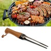 Stainless Steel Grill Tongs BBQ Buffet Tongs Long Kitchen Tongs