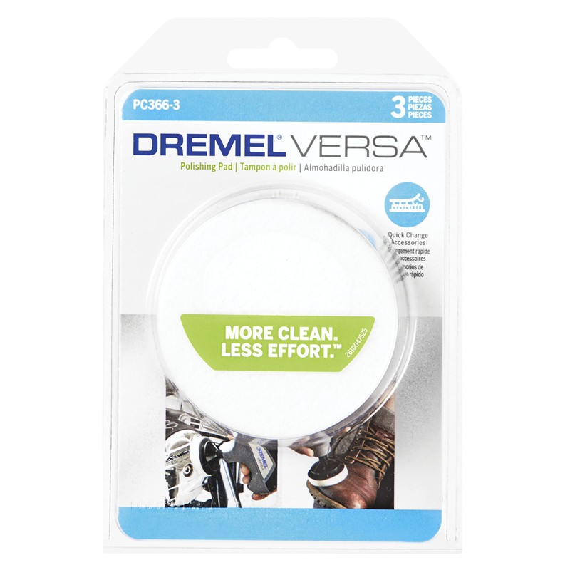 Dremel PC366-3 Power Scrubber Polishing Pads