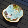 Minigift Ceramic Fruit Bowl,3D Sculpture and Hand-painted Dish for Dessert,